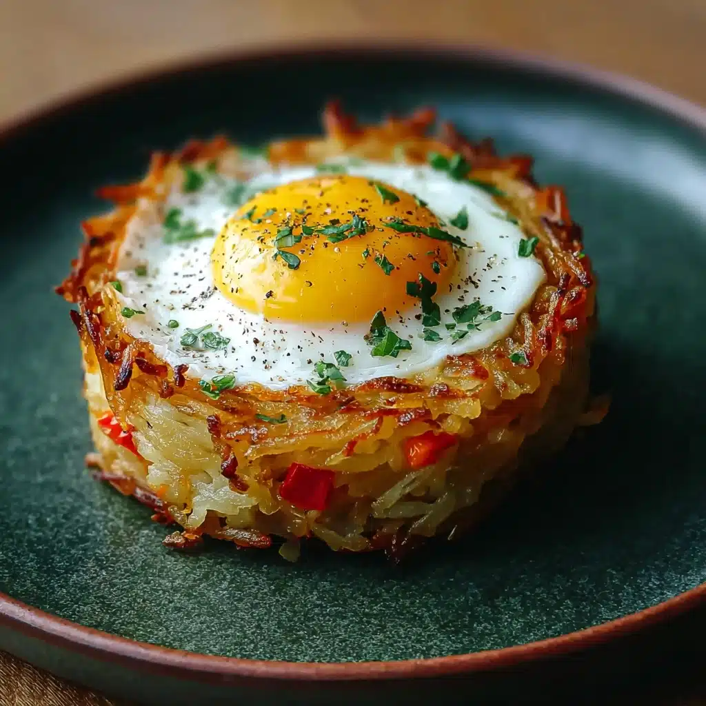 Baked Eggs Napoleon: A Delicious & Easy Brunch Recipe - Recipe Image