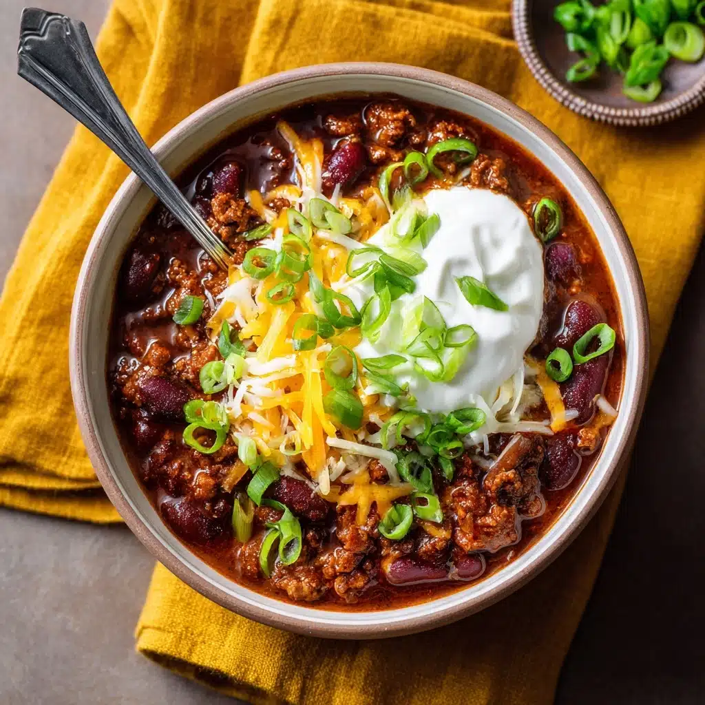 Perfect Championship Chili Recipe