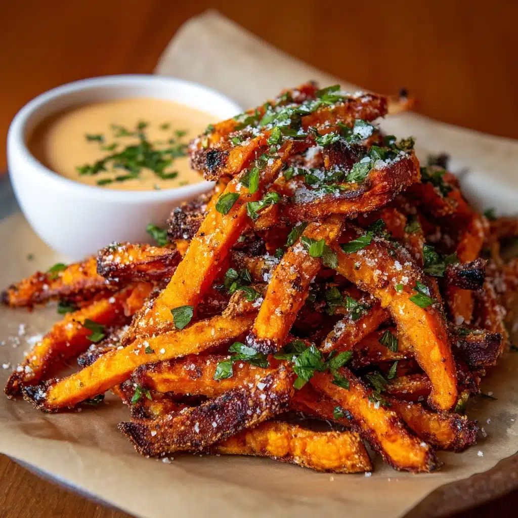 Crispy Oven Baked Sweet Potato Fries Recipe