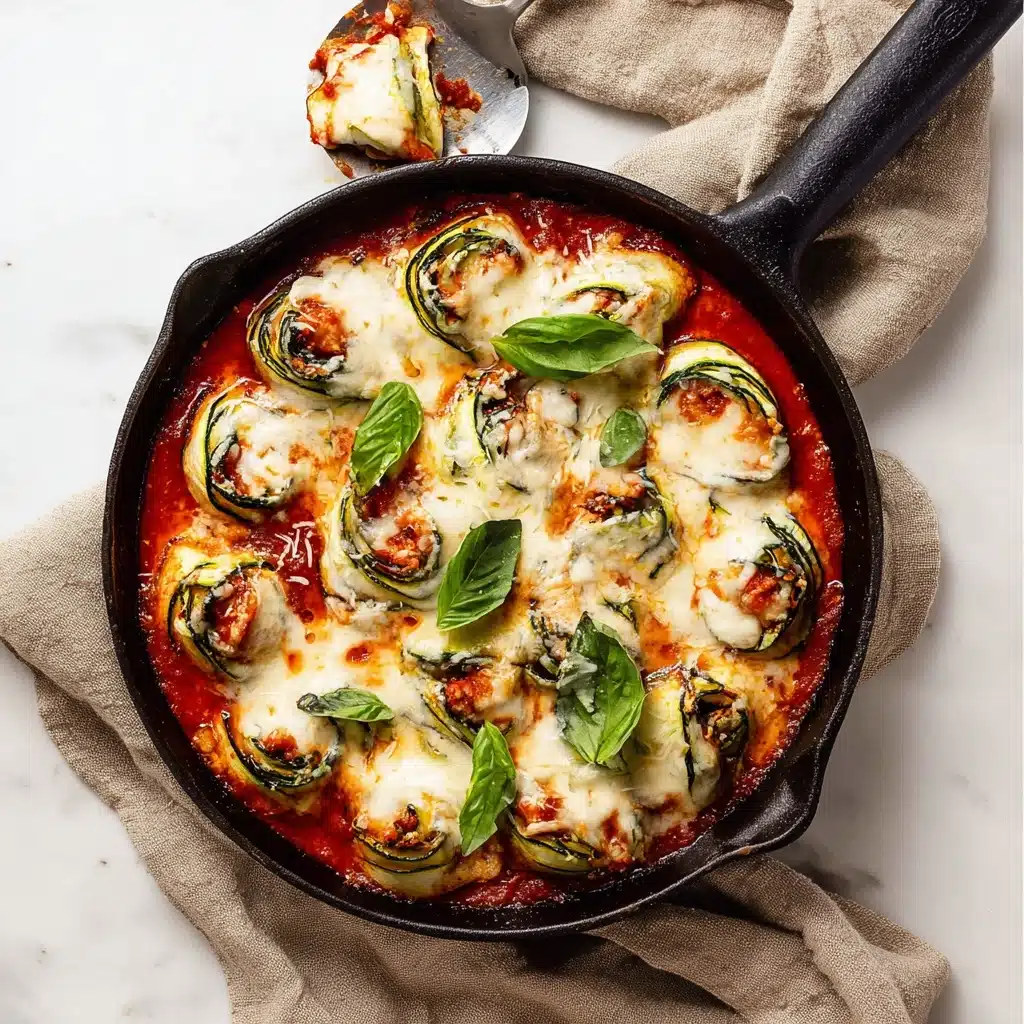 Ricotta Stuffed Zucchini Involtini Recipe