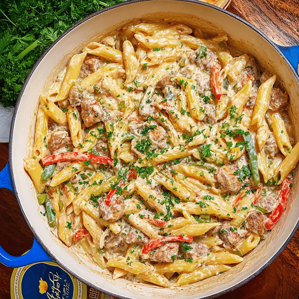Jamaican Rasta Pasta Recipe - Recipe Image