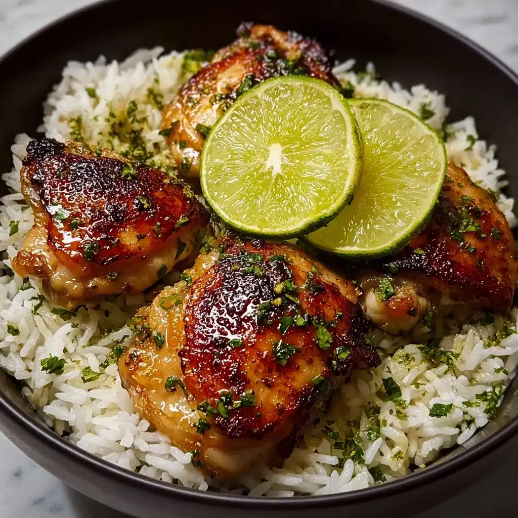 Coconut Lime Chicken and Rice Recipe - Recipe Image