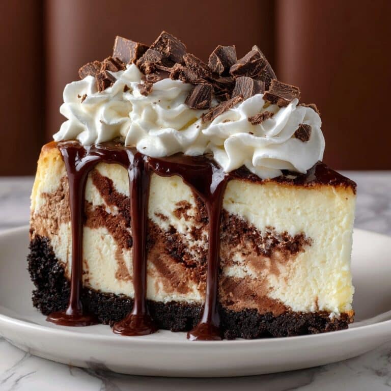 Brownie Sundae Cheesecake Recipe