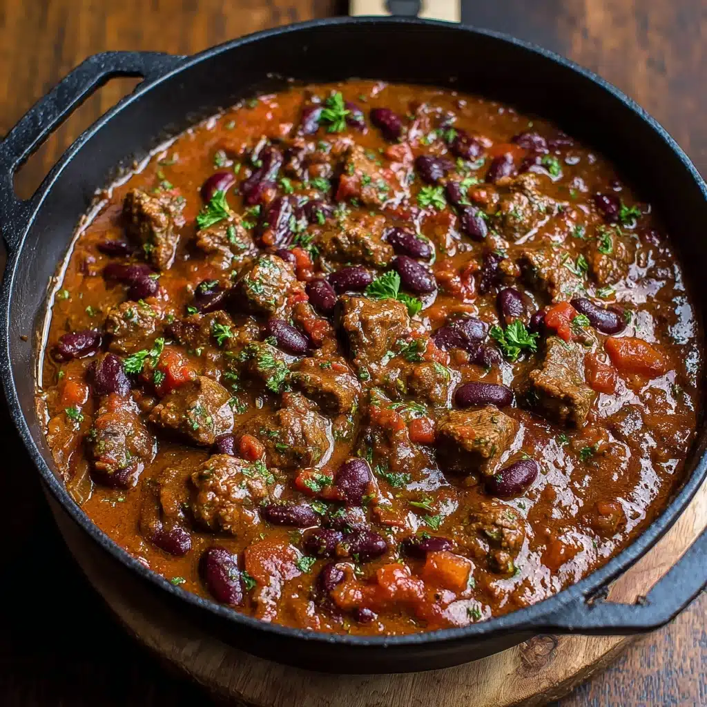 Spicy Steak Chili Recipe - Recipe Image