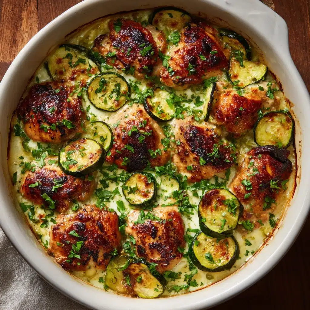 Easy Chicken Zucchini Bake Recipe - Recipe Image