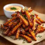 Crispy Oven Baked Sweet Potato Fries Recipe