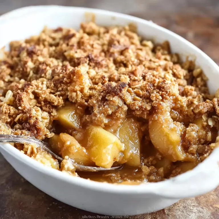The Best Apple Crisp Recipe