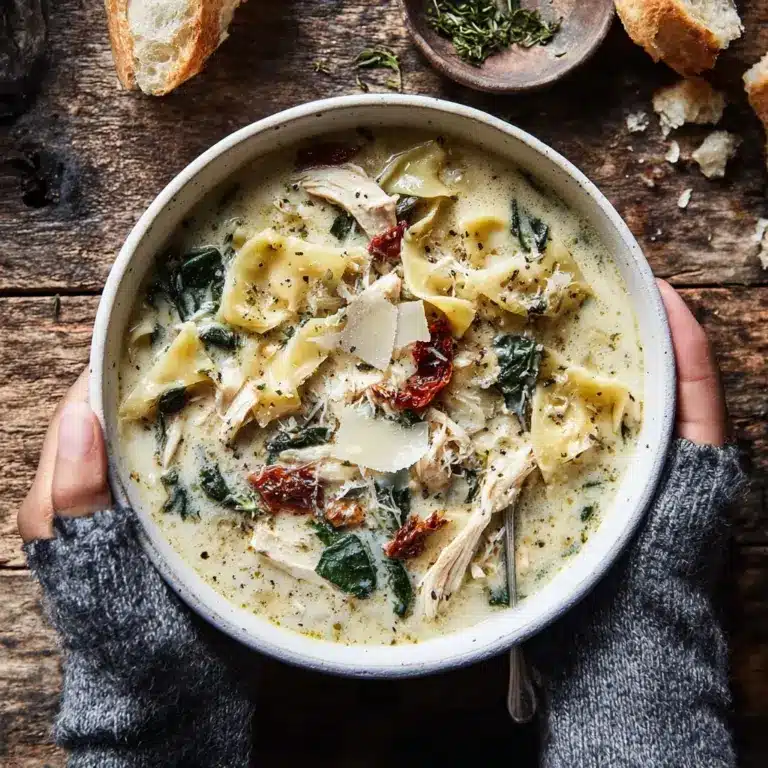 Creamy White Lasagna Soup Recipe