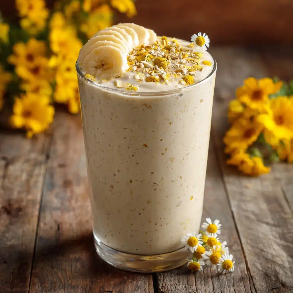 Banana Chamomile Tea Smoothie Recipe - Recipe Image