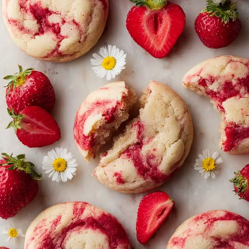 Strawberry Cheesecake Cookies Recipe - Recipe Image