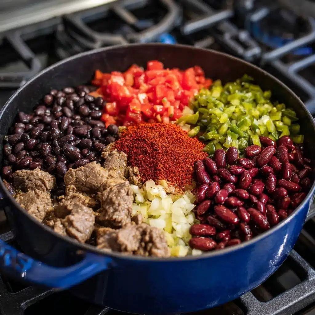 Spicy Steak Chili Recipe - Recipe Image