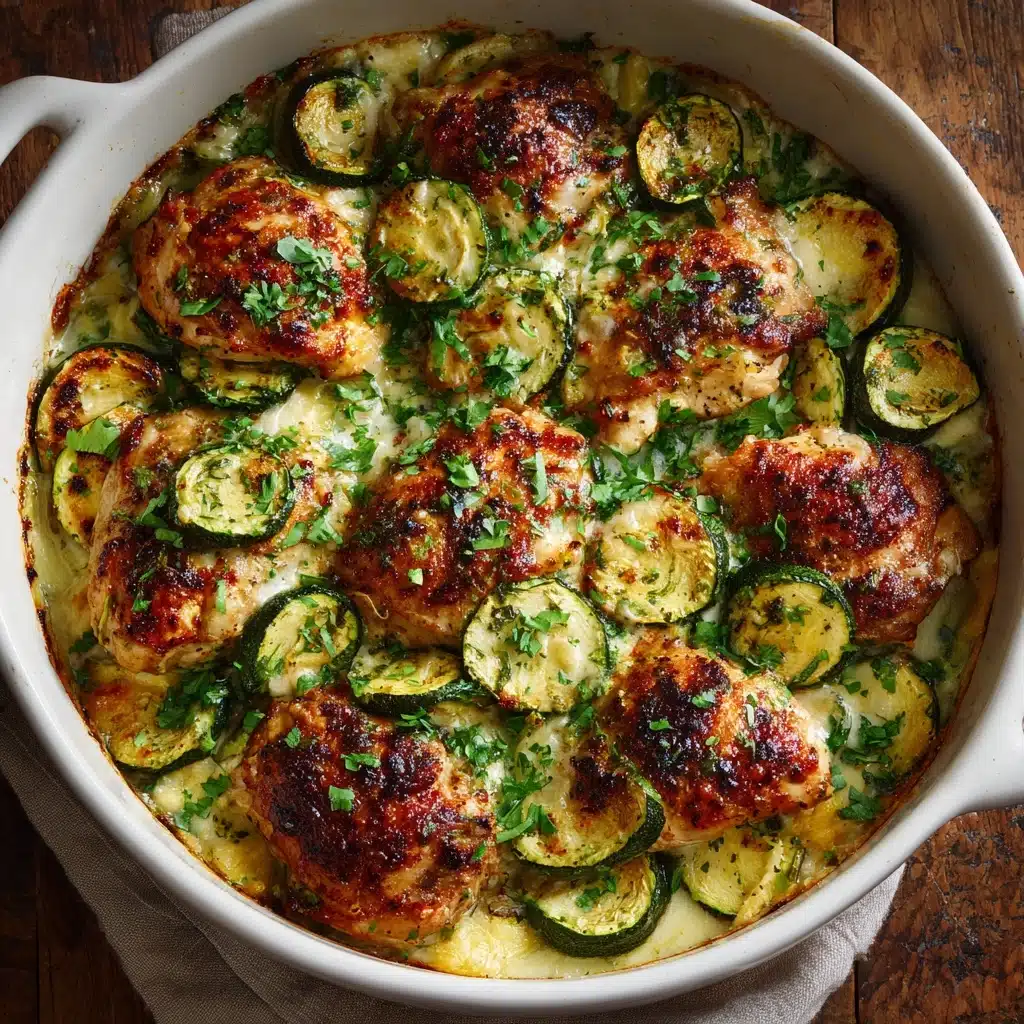 Easy Chicken Zucchini Bake Recipe