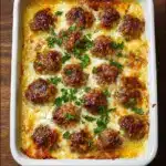 Dump-and-Bake Meatball Casserole Recipe