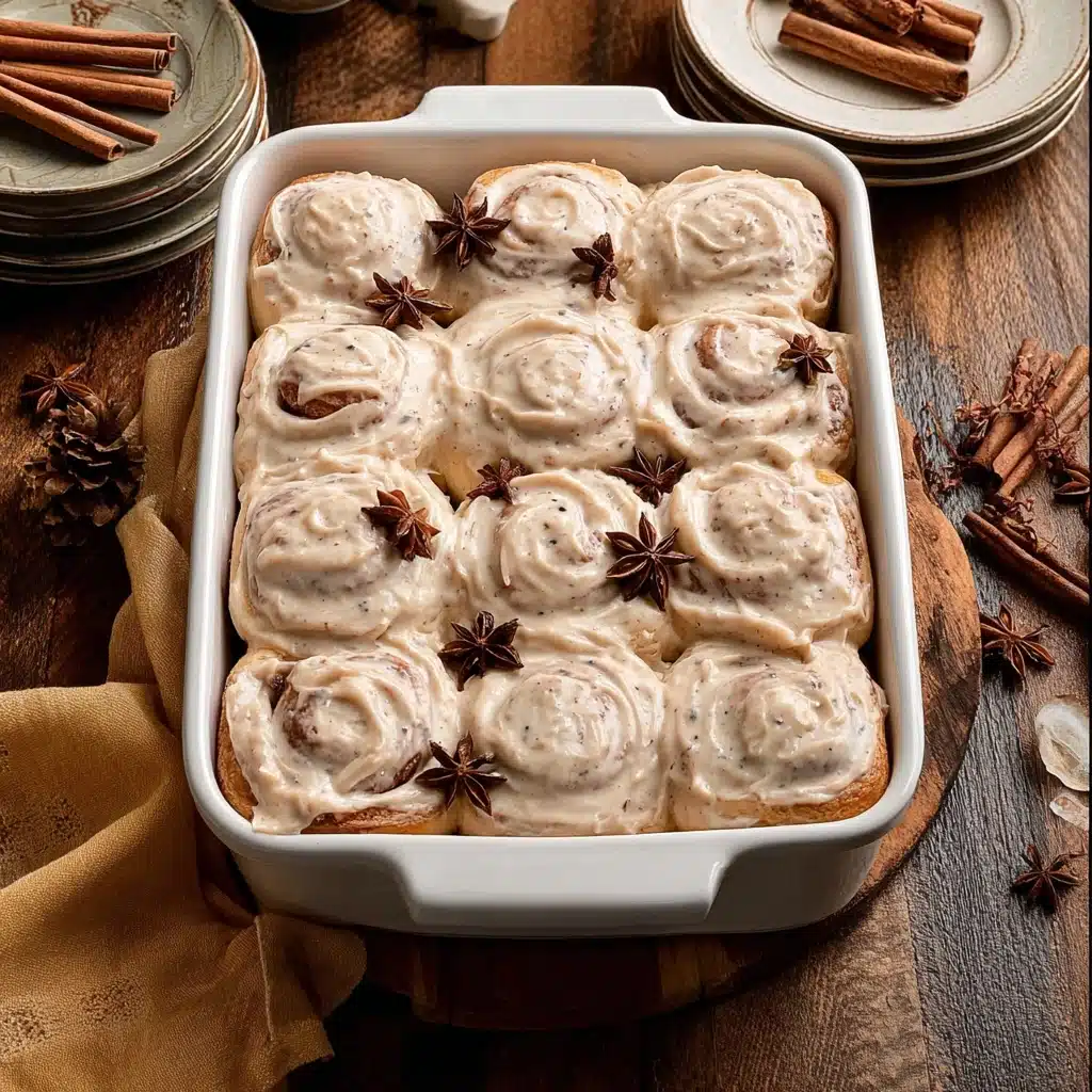 Chai Cinnamon Rolls Recipe - Recipe Image