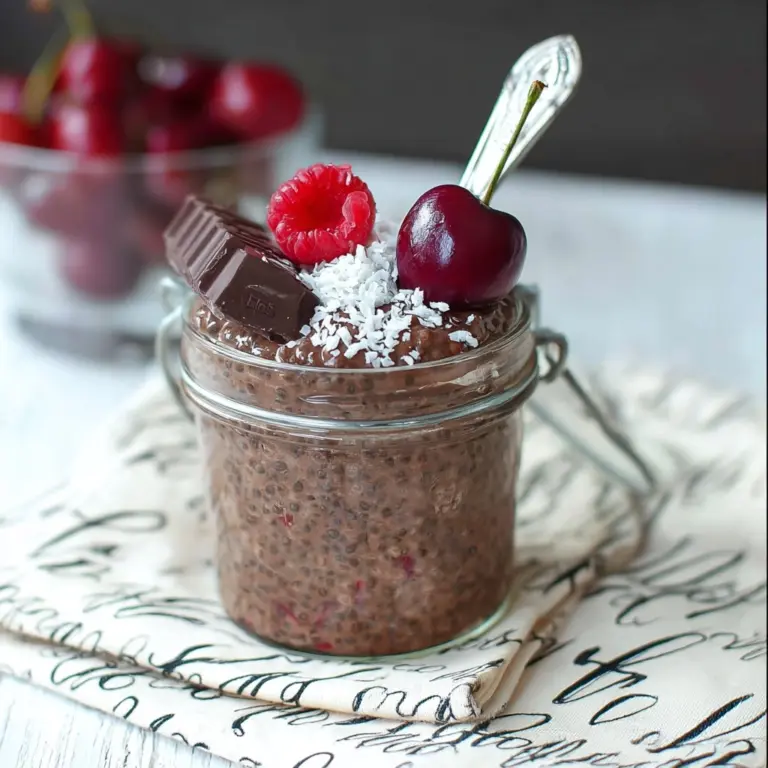 Brownie batter overnight oats Recipe