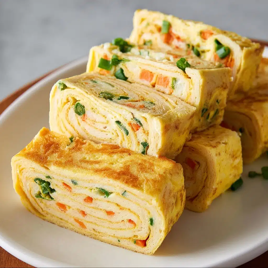 Gyeran Mari (Korean Rolled Omelette) Recipe - Recipe Image
