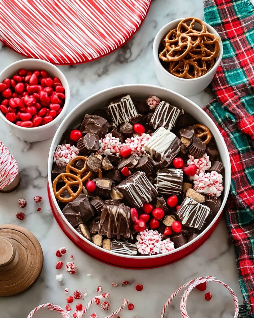 Jingle Jangle Christmas Chocolate Snack Mix Recipe