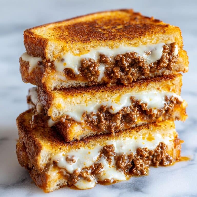 Sloppy Joe Grilled Cheese Recipe
