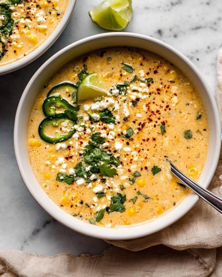 Mexican Street Corn Soup Recipe