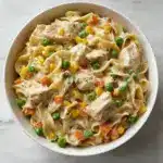 Quick Chicken Pot Pie Pasta Recipe
