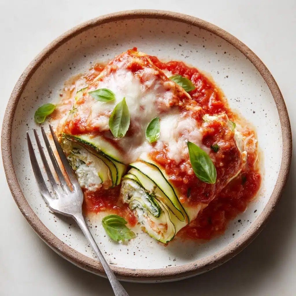 Ricotta Stuffed Zucchini Involtini Recipe - Recipe Image