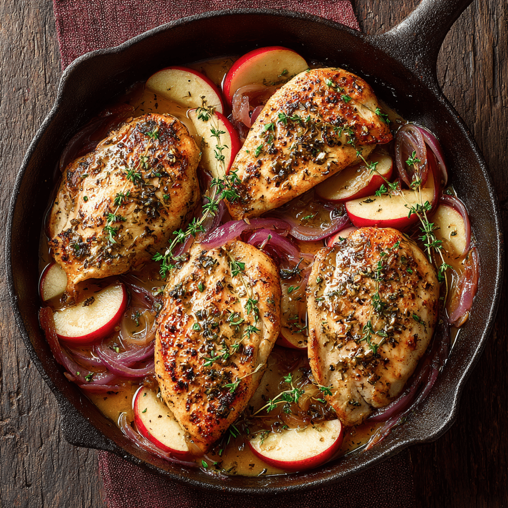 Autumn Harvest Chicken Skillet Recipe - Recipe Image