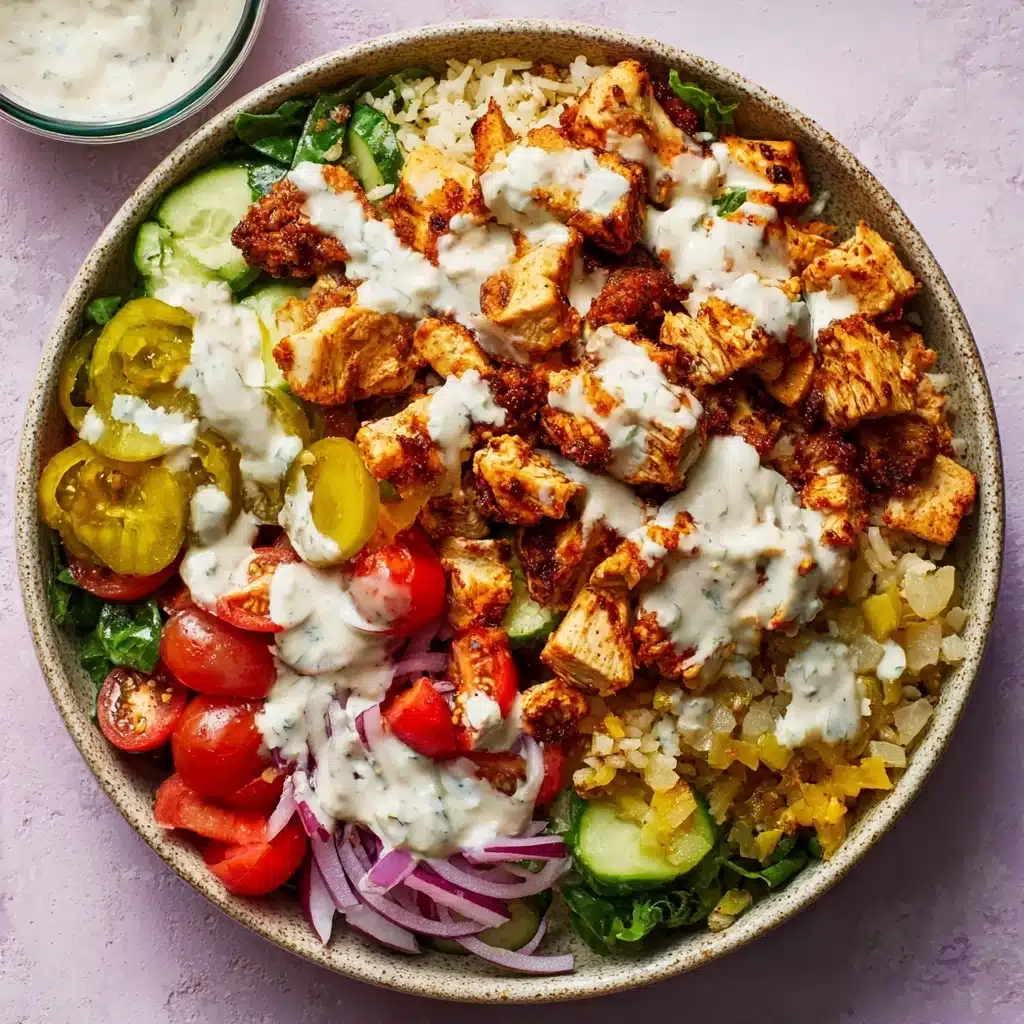 Y RICE SALAD with lemon-tahini dressing! Recipe - Recipe Image