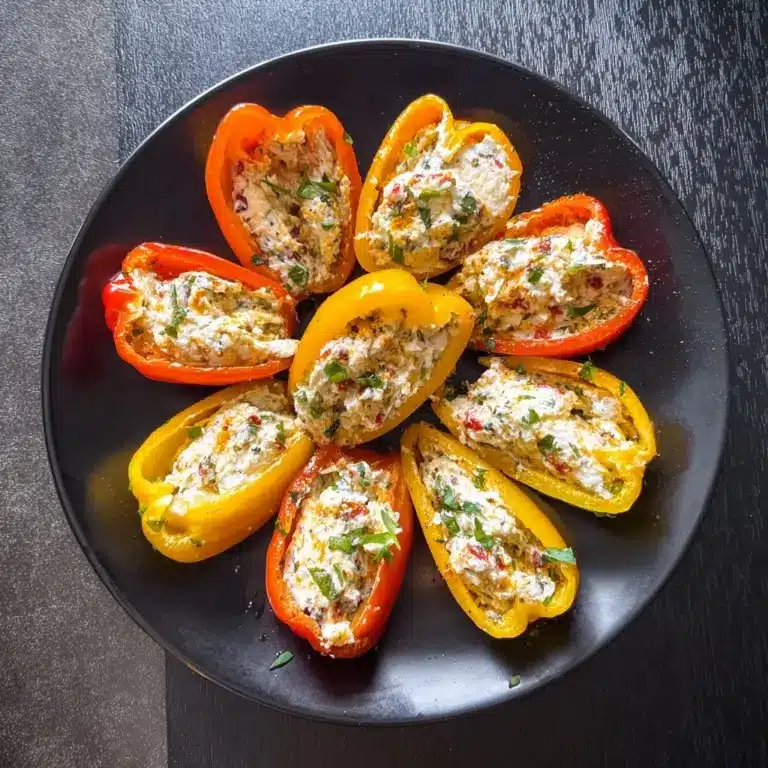 nd Everything Bagel-Stuffed Mini Peppers Recipe