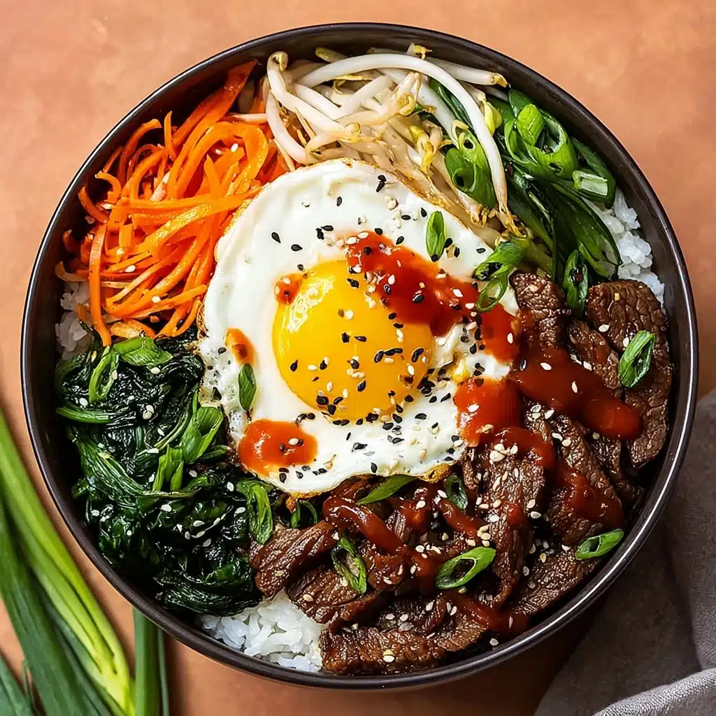 Korean Beef Bibimbap Bowl Recipe