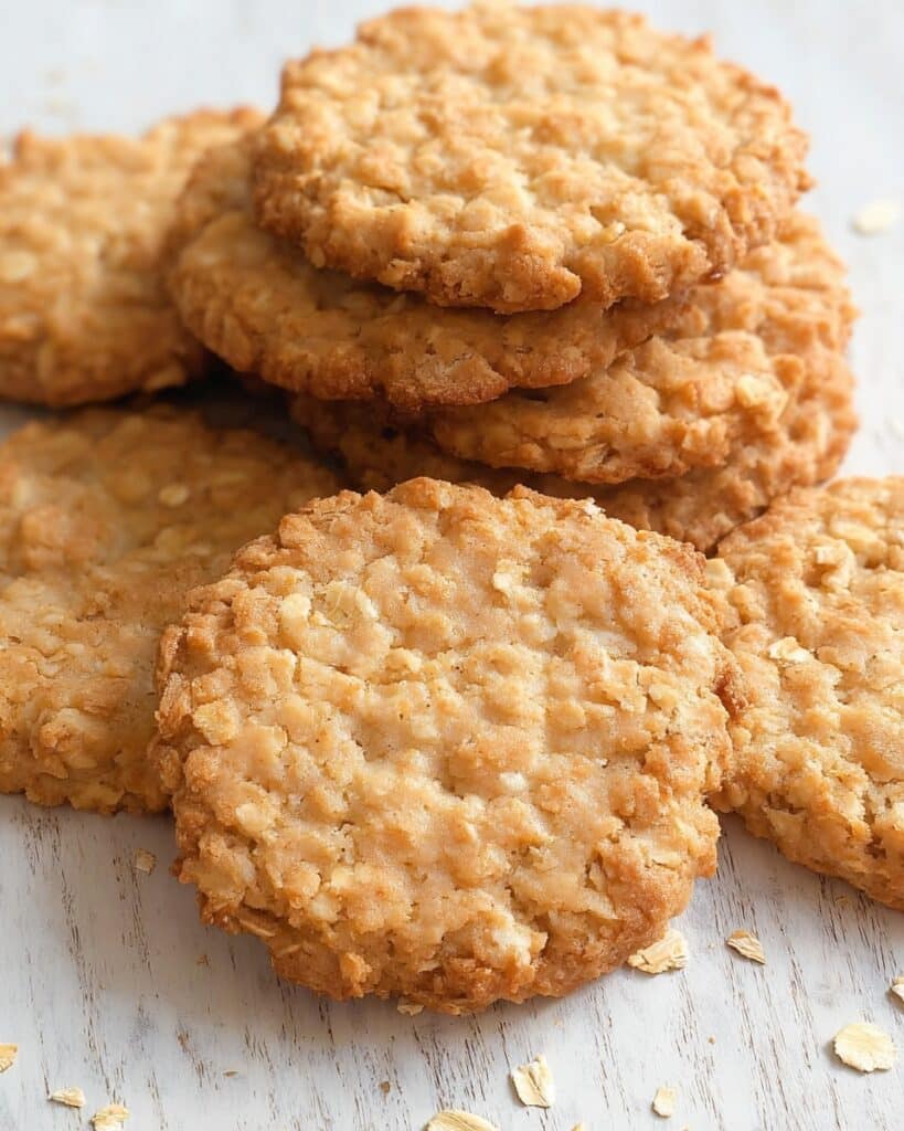 3 Ingredient Healthy Peanut Butter Oatmeal Cookies Recipe