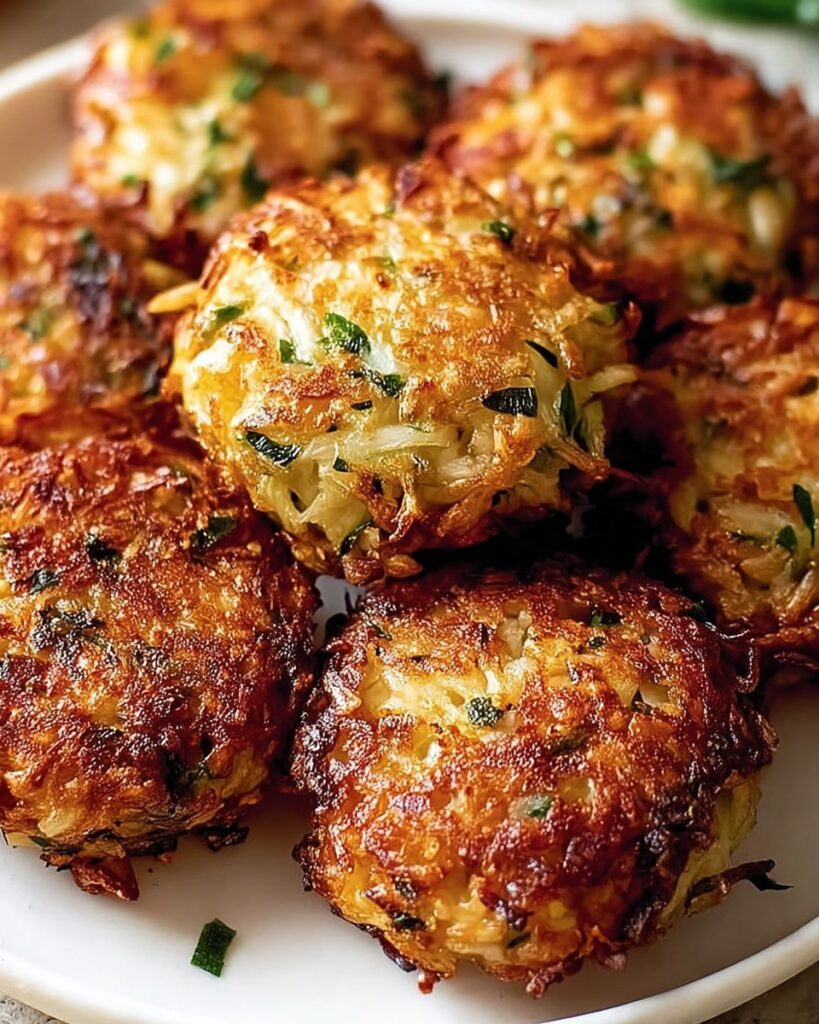 Crispy Zucchini Garlic Bites Recipe
