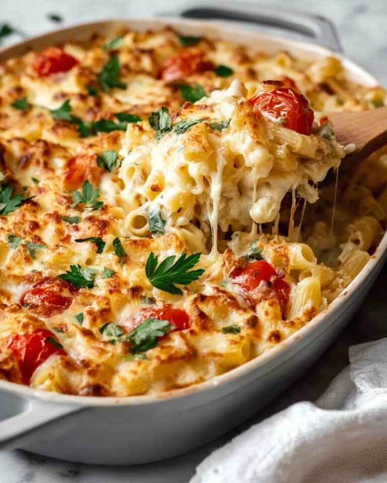 Orzo Tuscan Chicken Bake Recipe
