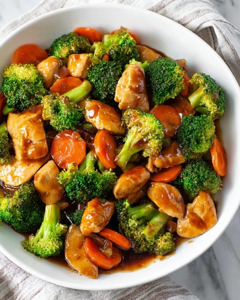 Honey Garlic Chicken Stir Fry Recipe