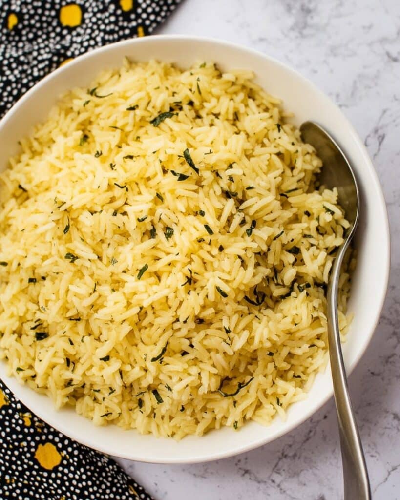 Greek Lemon Rice Recipe