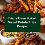 Crispy Oven Baked Sweet Potato Fries Recipe