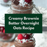 Brownie batter overnight oats Recipe