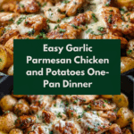 Garlic Parmesan Chicken and Potatoes (One-Pan Dinner) Recipe