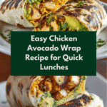 Chicken Avocado Wrap Recipe