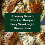 Easy Creamy Ranch Chicken Recipe