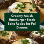 Amish Hamburger Steak Bake Recipe