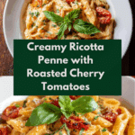 Pasta with Ricotta and Roasted Tomatoes Recipe
