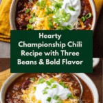 Perfect Championship Chili Recipe