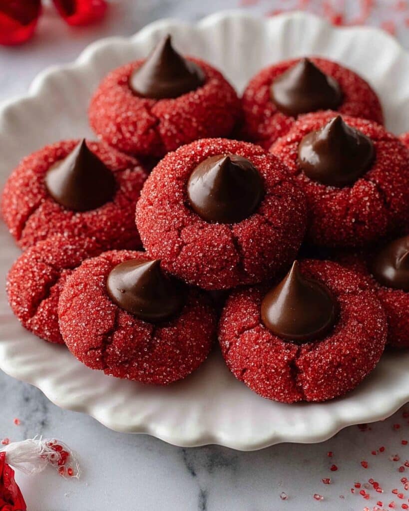 Hershey’s Red Velvet Blossoms Recipe