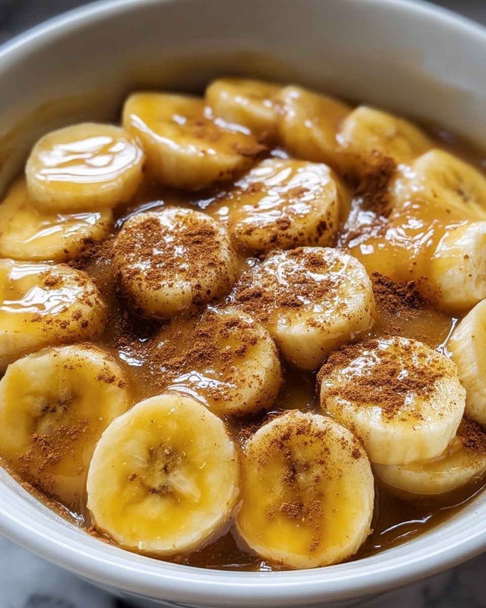 A close-up view of a black bowl filled with many slices of fresh banana, each slice showing a soft yellow color with a smooth texture and light brown edges. The banana pieces are heaped inside the bowl, slightly overlapping each other, and the bowl is set on a white marbled surface. The lighting highlights the shiny and moist appearance of the banana slices, making them look fresh and ripe. Photo taken with an iphone --ar 4:5 --v 7
