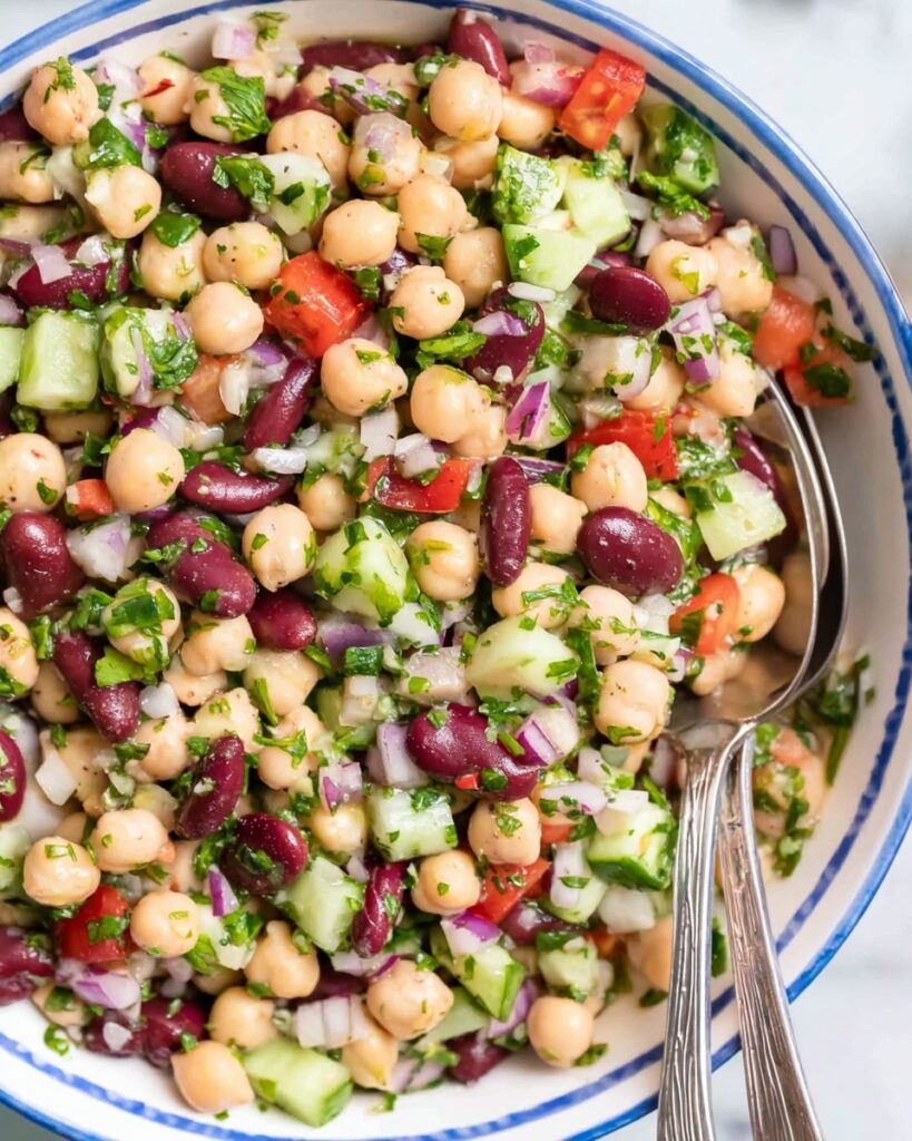 Mediterranean Bean Salad Recipe