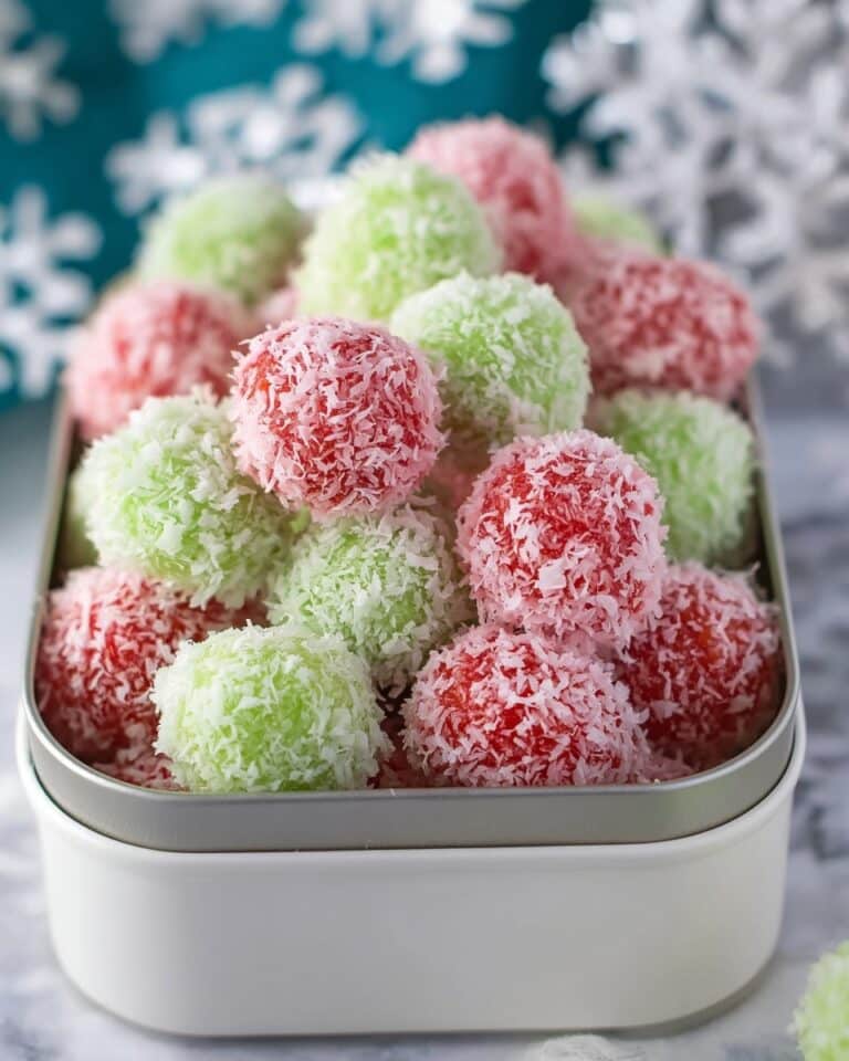 Christmas Jello Balls Recipe