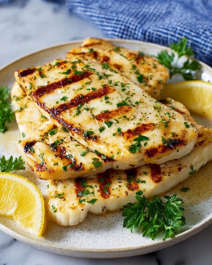 Grilled Swordfish with Honey Soy Marinade Recipe
