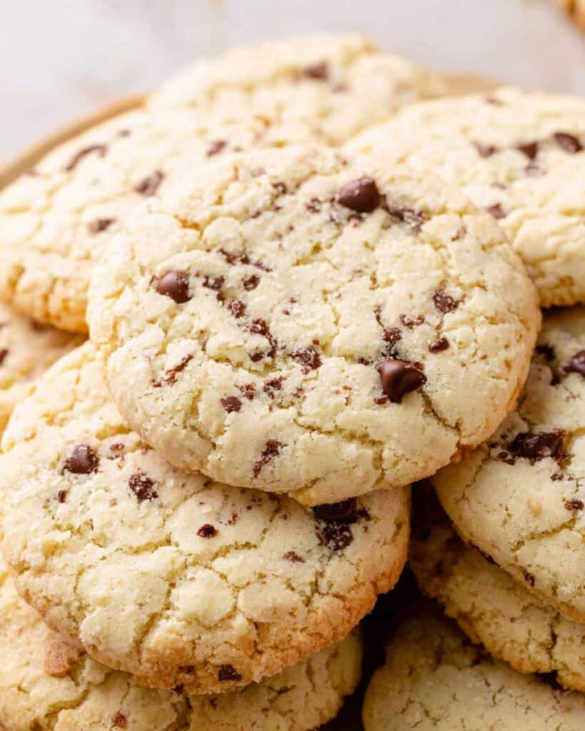 Chocolate Chip Cake Mix Cookies Recipe