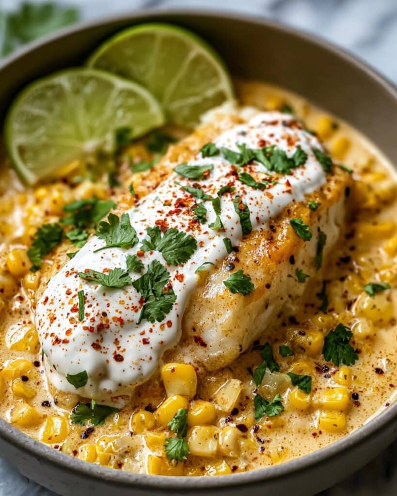 Slow Cooker Street Corn Chicken Recipe