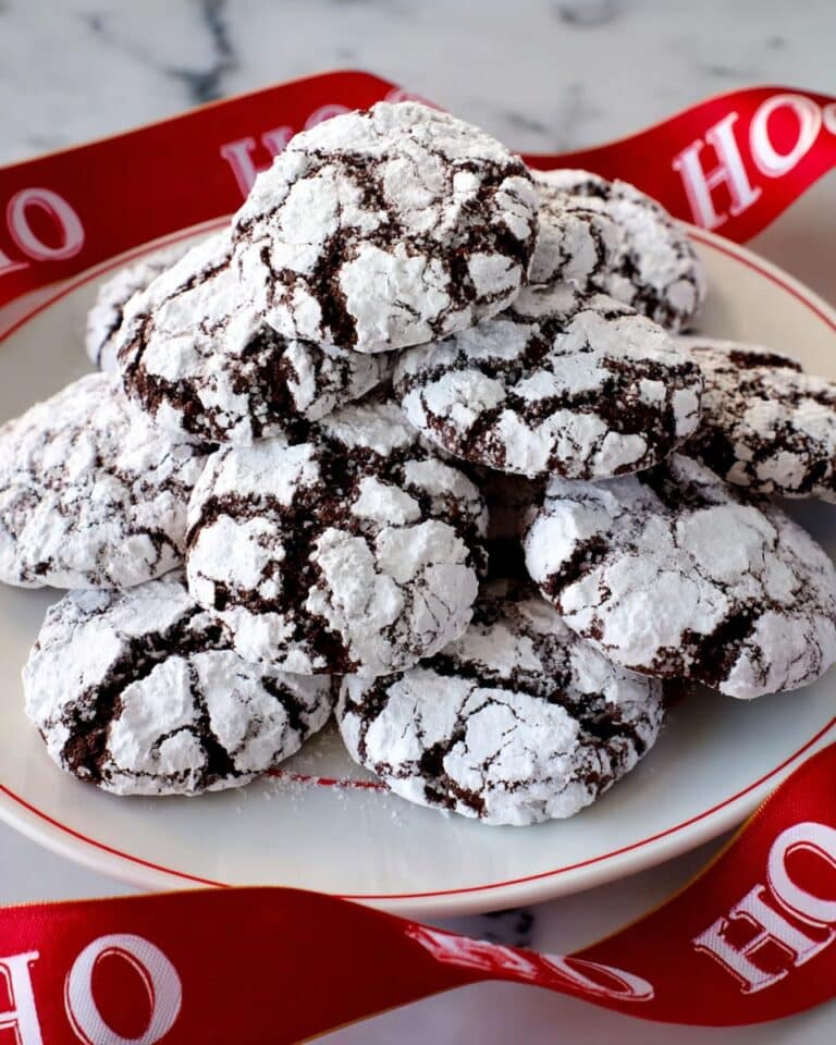 Chocolate Crinkle Cookies Recipe